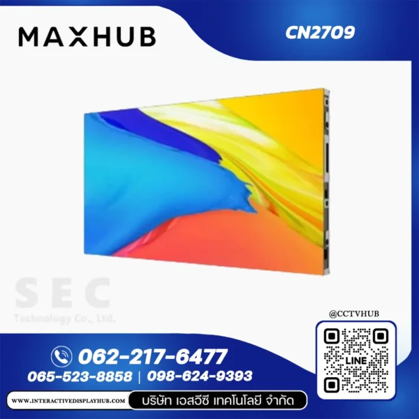 MAXHUB CN2709 จอ LED Display Flip Chip CN27 Series Pixel Pitch 0.9mm